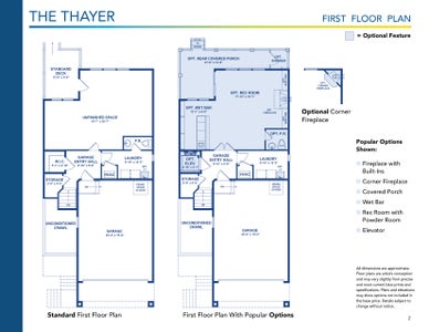 Thayer Elevation 1 Delaware Home for Sale. 2