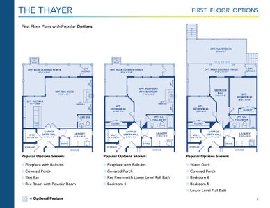 Thayer Elevation 2 Delaware Home for Sale. 3