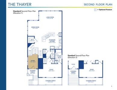 Thayer Elevation 2 Delaware Home for Sale. 4