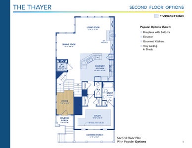 Thayer Elevation 1 Delaware Home for Sale. 5