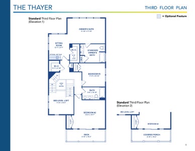 Thayer Elevation 2 Delaware Home for Sale. 6